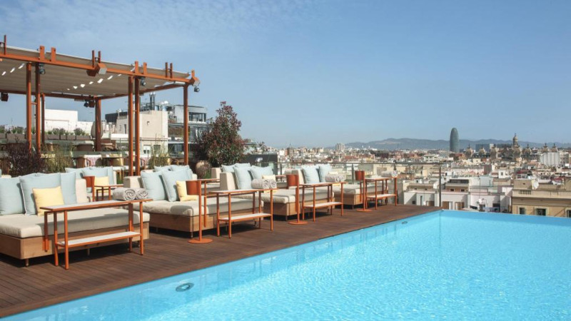 Pool at Grand Hotel Central